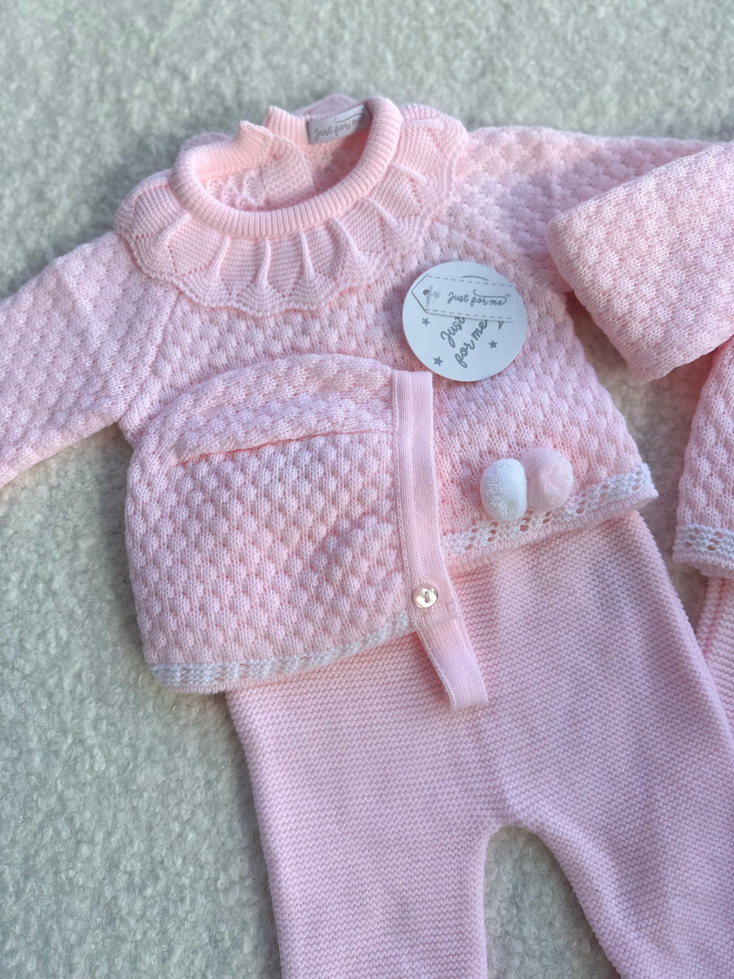 Baby pink 3 piece set