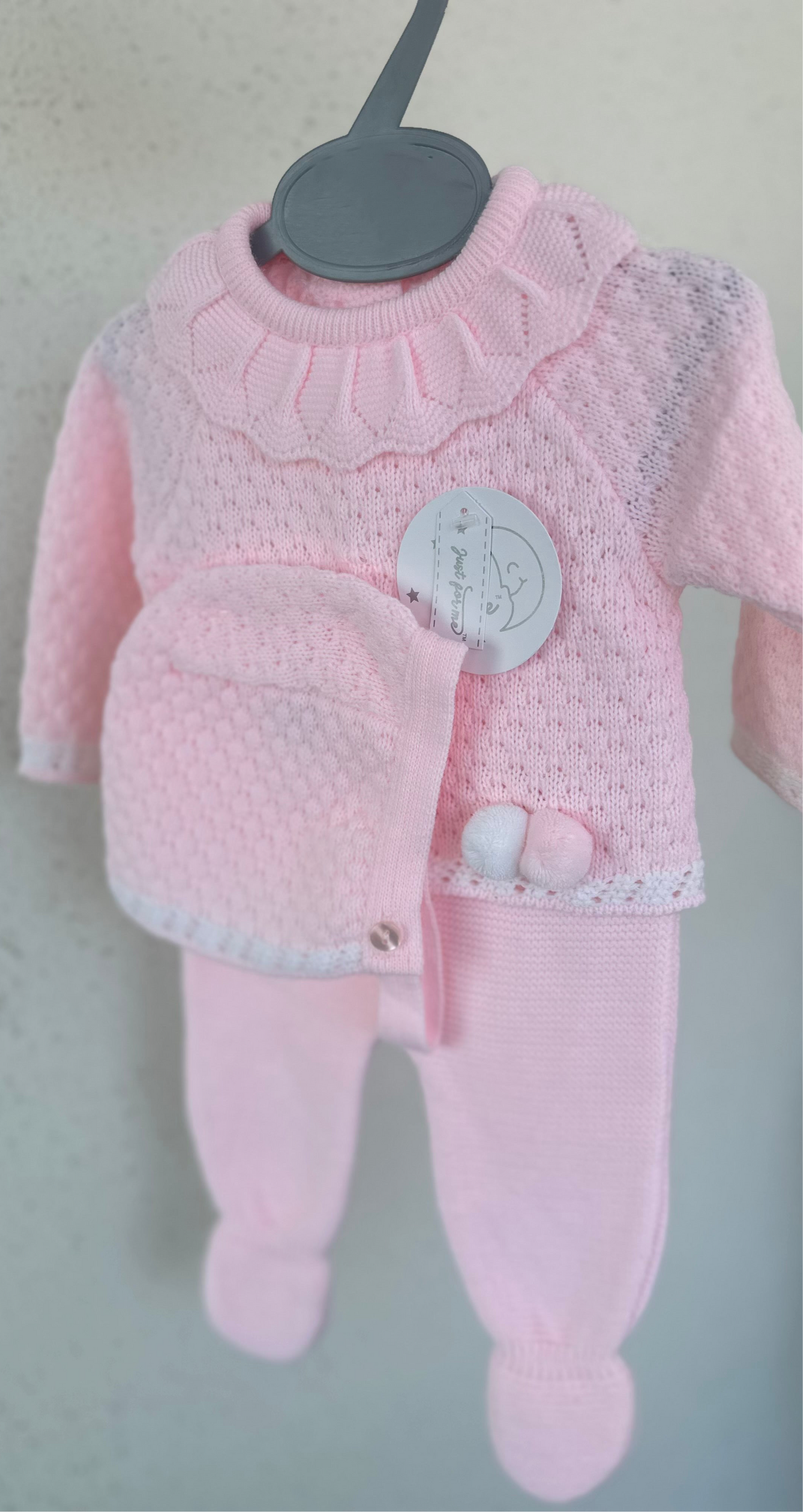 Baby pink 3 piece set