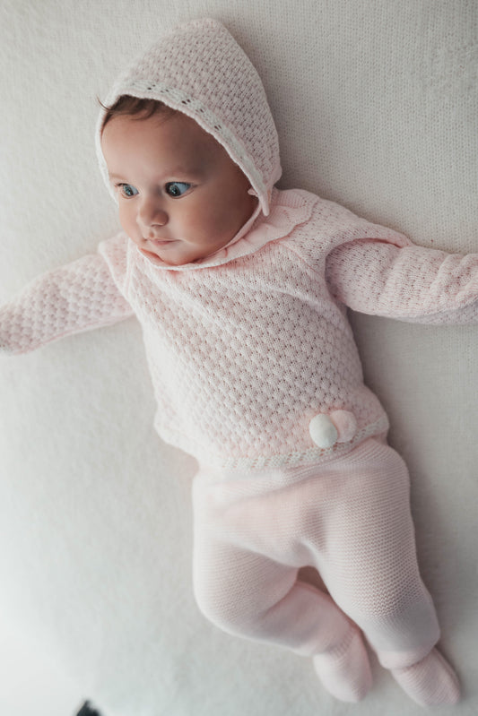 Baby pink 3 piece set