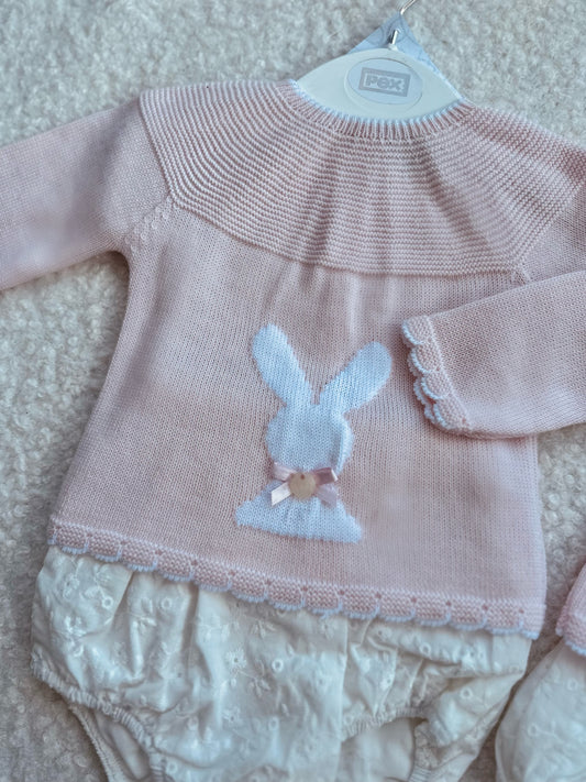 Pex Baby Girl Bunny Set